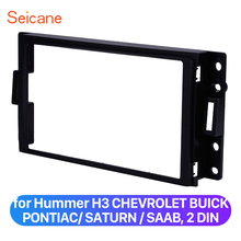 Seicane 2 Din Car Trim Mount Frame Kit for Hummer H3 CHEVROLET BUICK PONTIAC/ SATURN / SAAB Panel Plate in Dash 2024 - buy cheap