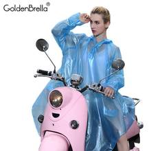 Poncho de lluvia impermeable para mujer, Poncho con capucha, capa de lluvia transparente, para motocicleta y acampada 2024 - compra barato