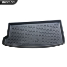 QUEES Custom Fit Cargo Liner Tray Trunk Floor Mat for Hyundai i10 2nd Generation 2013 2014 2015 2016 2017 2018 2024 - buy cheap