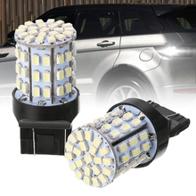 1 Pair W21W 64SMD Car LED Brake Light T20 7443 Backup Reserve Lights Stop Rear Bulb Auto Turn Signal Lamp 2024 - buy cheap