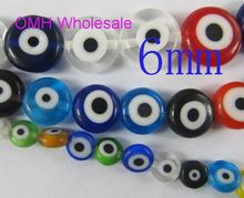 OMH wholesale 20 pcs 6mm10mm12mm mixed jewelry DIY fashion thousand flowers dot glass beads ZL568 2024 - buy cheap