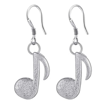 music bright high quality free shipping Silver Earrings for women fashion jewelry earrings /BHGANYGR KGFDBYWC 2024 - buy cheap