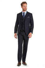 Men suit Black charcoal Morning Coat Tuxedos Peak Lapel Men Wedding Tuxedos Dinner Prom party men Suits(Jacket+Pants+vest+Tie) 2024 - buy cheap