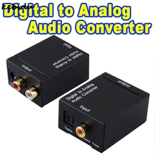 Kebidu-Adaptador de Audio Digital Coaxial Toslink, adaptador de 3,5mm, RCA, L/R, color negro 2024 - compra barato