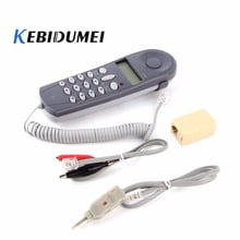 kebidumei Hot C019 Telephone Phone Butt Test Tester Lineman Tool Network Tester Cable for Telephone Line Fault 2024 - buy cheap