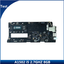 Placa mãe a1502, placa lógica 661-02354 i5 2.7ghz 8gb para macbook pro retina 13.3 ", placa mãe 2015 ano 820-4924-a 820 4924 mf839 2024 - compre barato