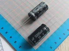 Free Shipping 50pcs/lot high Quality DIP Aluminum Electrolytic Capacitor 35V 3300uf  16*30MM/25mm electrolytic capacitor 3300uf 2024 - buy cheap