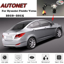 Câmera de visão traseira hd autonet, para hyundai fluídico verna 2010 ~ 2015 ccd/placa de licença 2024 - compre barato