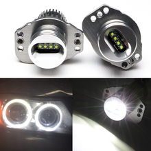 Upgrade 7000K Xenon White Led Marker BUlbs for BMW E90 E91 Cree chips 20w High Power Error Free Angel Eye Halo Light 2024 - buy cheap