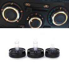3 Pcs Air Condition Knob Car A/C Heater Control Switch For Nissan Tiida NV200 Livina Geniss 2024 - buy cheap