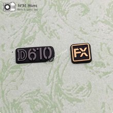NEW "FX" Logo For Nikon D610 Logo Camera Replacement Repair Part 2024 - buy cheap