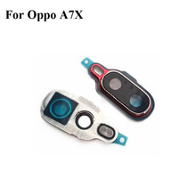 For Oppo A7X Rear Back Camera Glass Lens +Camera Cover Circle Housing Parts OPPOA7X Replacement test good For Oppo A7X A7 X 2024 - buy cheap