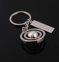 wholesale 10pcs/lot Hot Creative souvenirs football Metal Keychain Keyring key Chain Ring Key Rings Keyfob 2024 - buy cheap