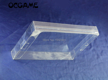 10 pces limpar transparente 8-bit para nes caixa de jogo jogos cib pet plástico para nes protetor caso para caixas de jogo nintendo 2024 - compre barato