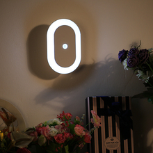 Pilha led aa com sensor de movimento pir, luz noturna infravermelha de design inteligente, 4.5v, 1w, 50/60hz, para presente de quarto de bebê