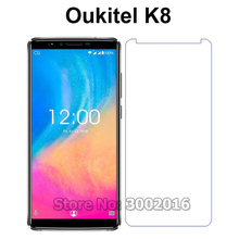 2 pcs 9 H vidro temperado Para Oukitel K8 Original protetor de tela de proteção guarda film frontal da tampa do caso para Oukitel k8 4g de Vidro 2024 - compre barato