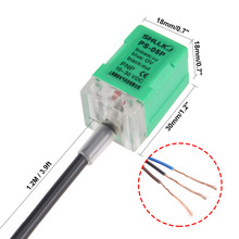 Uxcell 1 PCS 4/5 milímetros Sensor de Proximidade Indutivo Mudar Detector PNP/NPN NO DC 10-30 V ou Interruptores 10-30 V 200mA 3-Fio de Ferro