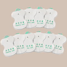 Protable 10PCS White Electrode Pads Digital For Tens Acupuncture Digital Therapy Machine Massager Pad Medium Frequency 2024 - buy cheap