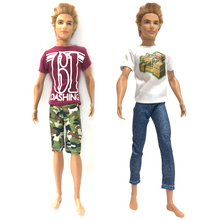 Nk fantasia de boneca ken prince, roupa legal para barbie menino ken presente de aniversário das crianças 001d 5x 2024 - compre barato