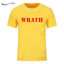 Hot Sale Limited WRATH Natural Selection Printed T Shirt For Men Cotton Short Sleeve Streetwear O Neck Hot Sale Funny Tops Tees 2024 - buy cheap