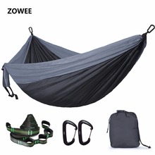 118in x 79in Parachute Hammock Camping Survival Garden Hunting Leisure Hammock Travel Double Person Hamak Ramac 2024 - buy cheap