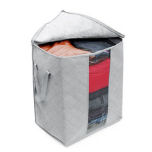 Нетканый портативный органайзер для хранения одежды 30*44*49 см складной органайзер для шкафа сумка для подушки одеяло постельные принадлежности 2024 - купить недорого