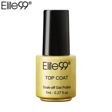 Elite99 Top Coat Soak Off Top For Nail Gel Polish 7ml Little Bottle Enhance Shine Vernis Semi Permanant UV Top Coat 2024 - buy cheap