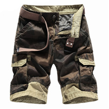 Military Casual Shorts Homme Cotton Fashion Brand Clothing 2019 New Cargo Shorts Men Summer Top Design Camouflage Comfortable 2024 - buy cheap