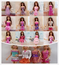 AILAIKI Toy 100pcs/lot Original Brand Dolls Clothing Sets Fashionable Dresses For 11'' Girl Dolls Casual Dress Suits Clothes HOT 2024 - buy cheap