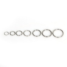 Регулируемые кольца из нержавеющей стали, 4/5/6/7/8/9/10 мм, 200 шт./лот, открытые раздельные кольца с одной петлей для бижутерии, браслета, фурнитура для поделок 2024 - купить недорого