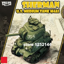 German Heavy Tank Model US Medium Tank M4A1 SHERMAN Carton Type Assembly Tank Model Building Kits For Tank  DIY Collection 2024 - buy cheap