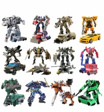 Hot Sale 18cm Transformation Robot Action Figures Toys For Children Birthday Gifts Free Shipping 2024 - buy cheap