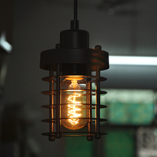 Luminária pendente estilo industrial retrô, lâmpada led de ferro, para sala de jantar, sala de estar, decoração de bar, iluminação para casa 2024 - compre barato