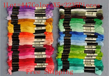 Best Quality 2235PCS DIY Cross Stitch Thread Similar DMC Thread Cross Stitch Floss Free Shipping 2024 - buy cheap