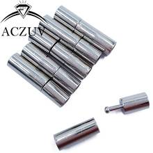 500Pcs Rhodium Plated Metal End Caps Clasps Fits 2mm 3mm 4mm 5mm 6mm 8mm Round Leather Cord for DIY Jewelry Findings LBC002 2024 - buy cheap