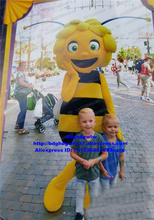 Maya The Bees Bee Honeybee Mascot Costume Adult Cartoon Character Outfit Suit Commemorate Souvenir Garden Fantasia zx750 2024 - buy cheap