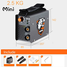 Mini soldador portátil MMA, máquina de soldadura eléctrica de arco de CA 220V, varilla de soldadura artesanal de 10-200A, 2,5mm 2024 - compra barato