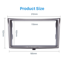 Seicane-Marco de placa de montaje para salpicadero de Radio de coche 2 Din, 173x98/178x100/178x102mm, para Subaru Legacy DVD, Panel embellecedor estéreo, 2010 2024 - compra barato