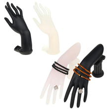 New Black and Frosted White Women Mannequins Hand Jewelry Display Dummy Realistic Female Mannequin Hand For Ring Bracelet Key 2024 - buy cheap