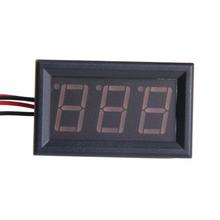Digital DC Ammeter Three Wires 20A Red LED Panel Amp Meter Digital Electricity Meter LED Current Measurement 2024 - buy cheap