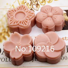 New Product 1pcs Four Style Flower zx225 Food Grade Silicone Handmade Soap Mold Crafts DIY mould, guangdong, china (mainland) 2024 - buy cheap