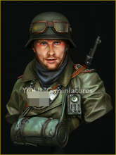 1/10 Feldgendarmerie WWII, Resin Figure Bust GK, Military theme of World War II, Uncoated No colour 2024 - buy cheap