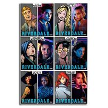 Riverdale-carteles de lienzo de Comics de casting Vs, impresiones en lienzo, imágenes de pared para oficina, sala de estar, decoración del hogar 2024 - compra barato