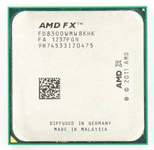 Восьмиядерный процессор AMD FX 8300 AM3 + 3,3 ГГц/8 Мб/95 Вт 2024 - купить недорого