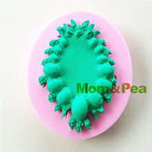 Mom&Pea 1033 Free Shipping Necklace Shaped Silicone Mold Cake Decoration Fondant Cake 3D Mold Food Grade 2024 - buy cheap