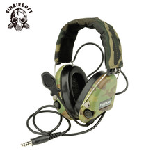 Z 111 Z tactical headset (Versão Oficial) anti-ruído headset Sordin Rádios Em Dois Sentidos Militar Paintball Caça Cabeça 2024 - compre barato