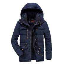 2019 Thick Warm Parka Fleece Fur Hooded Military Jacket Coat Pockets Windbreaker Jacket Men Men Winter Jacket 6XL 7XL 8XL 2024 - buy cheap