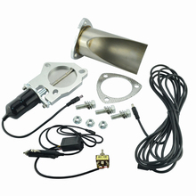 ESPEEDER 2.5  Inch Electric Stainless Exhaust Cutout With Manually  Control With Be Cut Pipe Exhaust Cut Out Kit 2024 - buy cheap