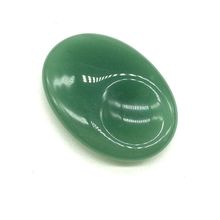 Natural Green Aventurine Palm Worry Stone Amulets Carved Polished Reiki Healing Stones Massage Crystal 1pc 2024 - buy cheap