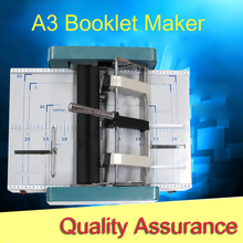 A3 Booklet Maker Machine DC-200,Manually Booklet Making Machine, Staple And Folding Machine,Booklet Maker Large Area 297*420mm 2024 - buy cheap